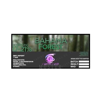 Aroma Concentrato Bahama Forest Twisted 10 ml