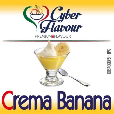 Aroma Concentrato Crema Banana Cyber Flavour 10 ml