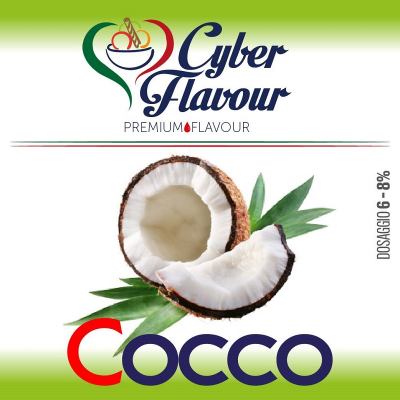 Aroma Concentrato Cocco Cyber Flavour 10 ml