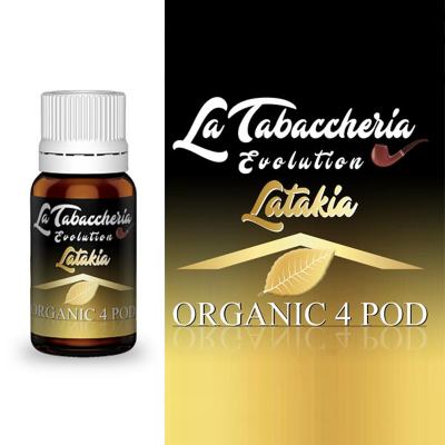 La Tabaccheria Organic 4 Pod Single Leaf Latakia Aroma 10 ml