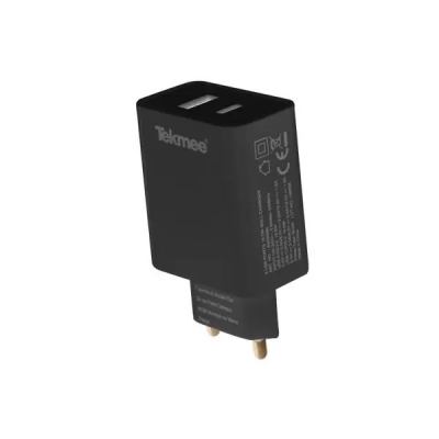 Wall Fast Charger USB 3.0 and Type-C 3A - Tekmee