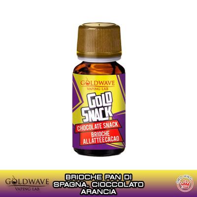 CHOCOLATE SNACK GOLD SNACK AROMA CONCENTRATO 10 ML GOLDWAVE
