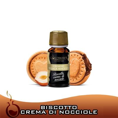 BLACK BISCUIT AROMA CONCENTRATO 10 ML GOLDWAVE