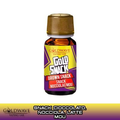 BROWN SNACK GOLD SNACK AROMA CONCENTRATO 10 ML GOLDWAVE