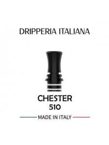 DRIPPERIA ITALIANA - DRIP TIP CHESTER 510 EDITION - BLACK DERLIN
