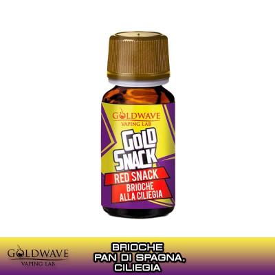 RED SNACK GOLD SNACK AROMA CONCENTRATO 10 ML GOLDWAVE